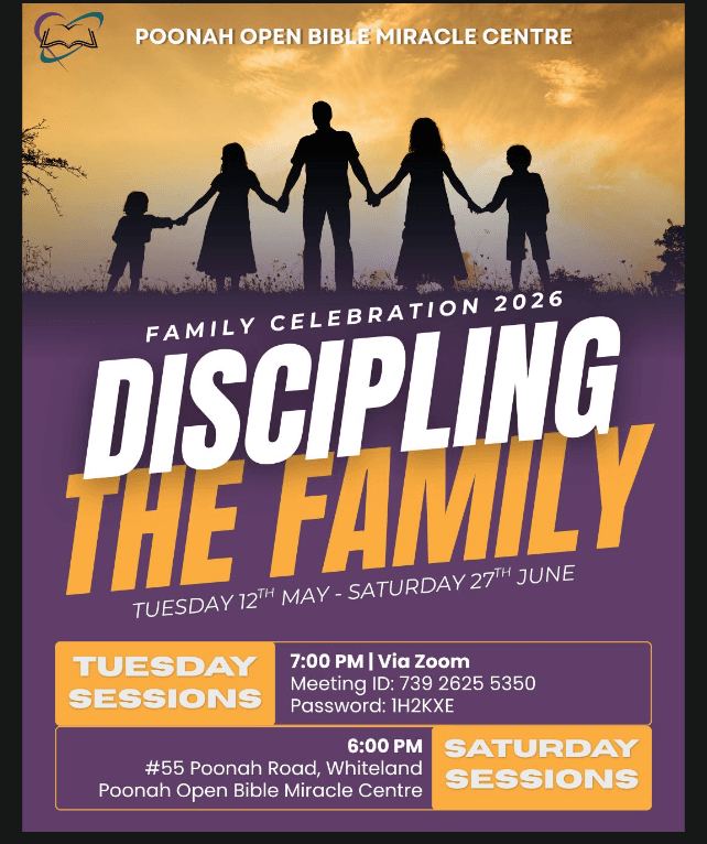 Family Celebration 2026: Discipling the Family